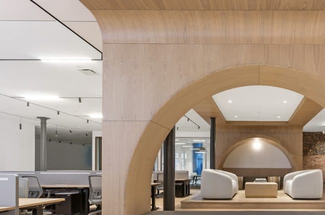 Arched Focus Pods — Tailored Workplace